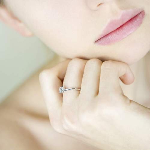 The Three Graces Small Diamond Ring - Jennifer Dawes Design